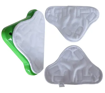 $4.87 • Buy 3PCS Microfibre Steam Mop Floor Washable Replacement Pads For H2O  X5 WL