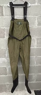 Orvis Chest High Fly Fishing Foot Waders Sz Medium 3876 Green Free Shipping • $49.99