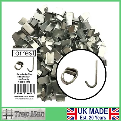 £13.99 • Buy J Clips Cage Repair Pen Trap Fence UK Made Galvanized Steel Aviary Wire Mesh 