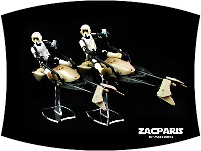 $22.50 • Buy Display Stand For Star Wars Speeder Bike Kenner With Angled Or Level Options!!!