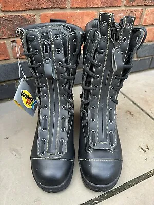 Alico 1200 Class 2 Chainsaw Boots Leather UK 7.5 EU 41.5 • £99