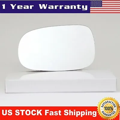 Mirror Glass Left Driver Side Full Adhesive For Volvo C30 C70 S40 S60 S80 V50 • $15.28