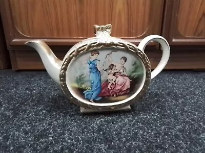 Rare Vintage Sadler Barrel Gold Guiled Teapot • £20