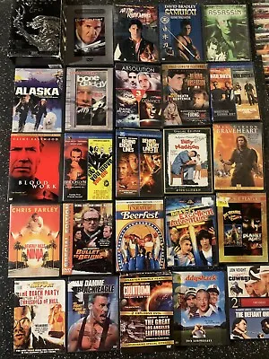 $2 • Buy #32 80's 90's Action & Comedy DVD  LOT PICK & CHOOSE $4 Flat Combined Shipping