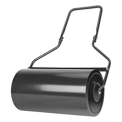 24in Cylindrical Garden Roller Lawn Steel Water Filled Push For Garden Yard • £67.15