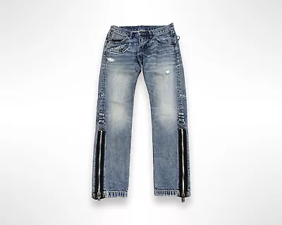 Rna Japan Y2k 29 Inch Waist Bondage Jeans Punk Visual Kei • $75