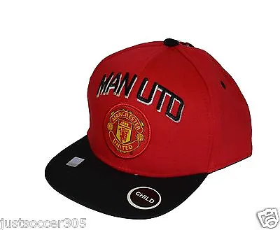 Manchester United Soccer Snapback Adjustable Hat Cap Kids Toddler Youth Boys Muf • $14.99