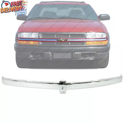 New Front Center Grill Grille Molding Chrome Fits 1998-2004 Chevrolet Blazer • $59.11