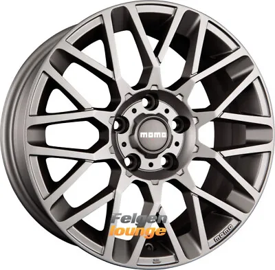 4x MOMO REVENGE Matte Anthracite 7x17 ET42 5x115 • $655.10