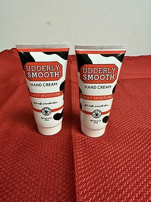 Udderly Smooth 2 Oz Hand Cream Original Formula Lot Of Two New • $9.99