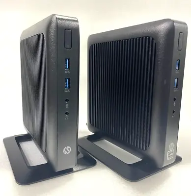 Lot Of 2 HP Thin Client T520 With Stand No AC Adapters • $35