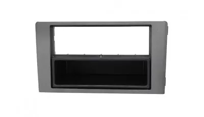 Iveco Daily 4 5 Car Radio Panel Installation Frame 1-DIN 2-DIN Anthracite Grey • $56.11