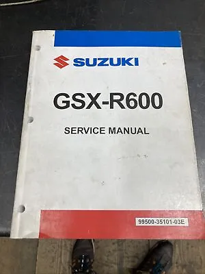 $59.99 • Buy SUZUKI GSX-R 600 2005 Service Manual 99500-35101-03E