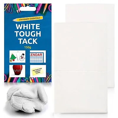 White Tack Tac 150g | Super Tough Reusable Handy Size Sticky Adhesive Putty Glue • $5.79