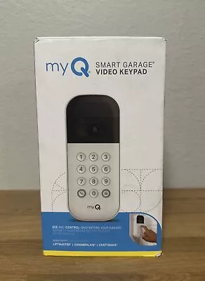 MyQ Smart Garage Video Wireless Camera Keypad VKP1 New In Box • $49.90