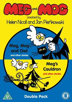Meg And Mog DVD (2015) Fay Ripley Cert U 2 Discs Expertly Refurbished Product • £2.44