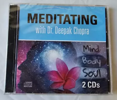Meditating With Dr. Deepak Chopra (CD 2-Discs 2020) Mind Body Soul SEALED • $9.95