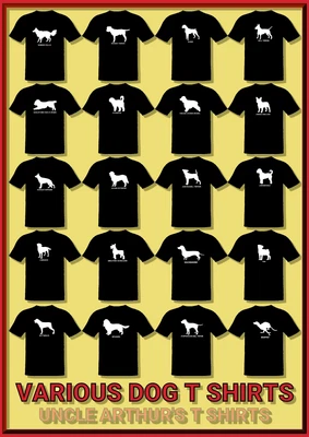 £9.99 • Buy Various Dog T-Shirts, Staffie, Cockapoo, Labrador, Spaniel, Boxier, Collie Etc..