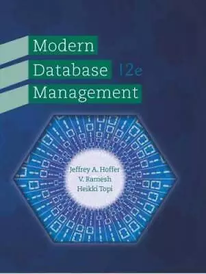 Modern Database Management (12th Edition) - Hardcover - ACCEPTABLE • $20.14