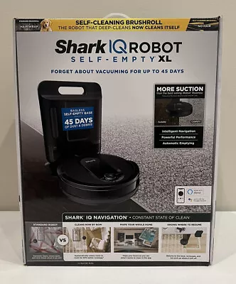 $279.95 • Buy Shark IQ Robot Vacuum & XL SelfEmpty Base Home Mapping SelfCleaning Brushroll Wi