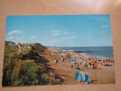 Old Postcard Hopton On Sea The Beach PM 1971 (A9) • £6.99