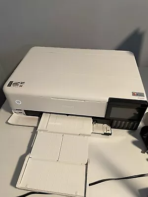 Epson EcoTank Photo ET-8550 Color Inkjet All-In-One Printer - White • $600