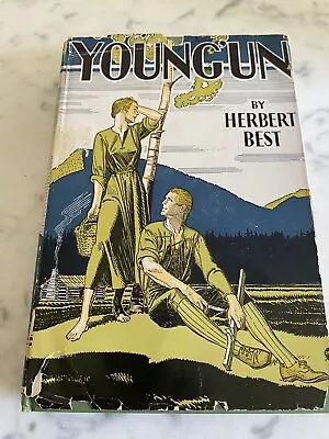 Vintage Book: Young'un Herbert Best - A Wartime Book - 1944 - Art Deco Cover • $3.50