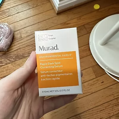 Murad Step 2 TREAT Environmental Shield Rapid Dark Spot Serum 5mL 0.17 Fl Oz NEW • $14.99