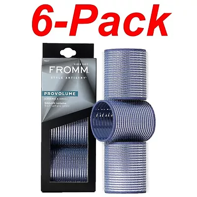 FROMM 6-count ProVolume 2  Self-Grip Ceramic Ionic Thermal Hair Rollers Curler • $14.99