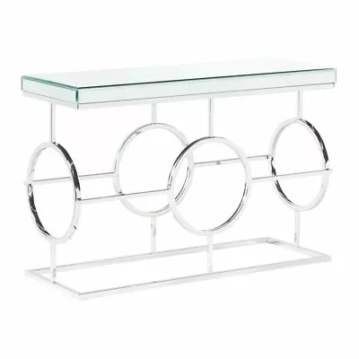 Picket House Furnishings Katie Rectangle Mirrored Sofa Table • $308.86