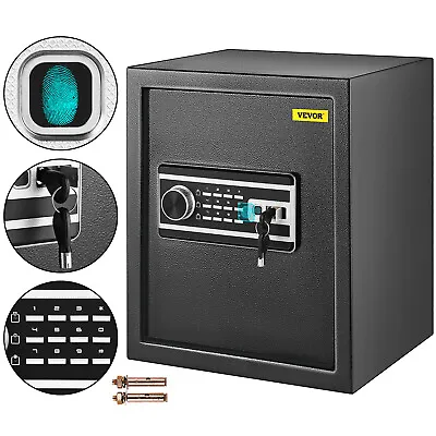 VEVOR Biometric Safe Box Fingerprint 1.7 Cu Feet Security Home Office Hotel Gun • $65.49