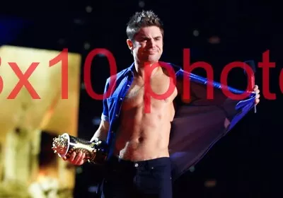 ZAC EFRON #178BARECHESTEDSHIRTLESSbeefcakeneighborshairspray8x10 PHOTO • $11.50