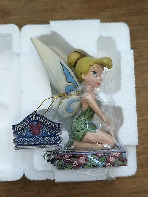 Walt Disney Traditions Jim Shore Tinker Bell A Pixie Delight Figurine *NEW* • $69.99