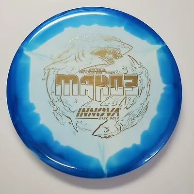 Innova Halo Star Mako3 - New Stamp! Blue Rim W/ White Center. 172 Grams • $24.99