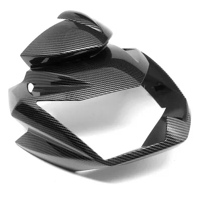 $121.96 • Buy Front Upper Headlight Fairing Carbon Fiber For Kawasaki Z750 2007-2012 Z 750