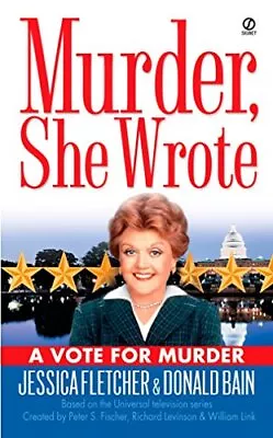 Murder She Wrote: A Vote For Murder: 22 By Bain Donald Book The Cheap Fast • £4.83