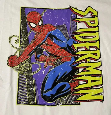 Vintage Spider-Man Shirt The Amazing Superman Batman Hero’s Marvel Avengers RARE • $30