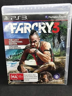 Far Cry 3 PS3 Video Game Playstation 3 AUS PAL • $10