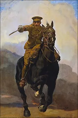 Poster Many Sizes; Forward! Forward To Victory Enlist Now Cavalry Recruitment   • $160.11