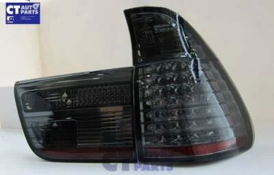 $234.49 • Buy Smoke LED Tail Lights For 98-02 BMW X5 E53 SUV Taillights