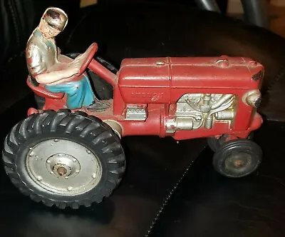 Auburn Vintage Tractor W/driver. Original Paint Great Condition! 7  Long • $45