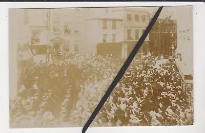 Photo Postcard - Unveiling Of War Memorial Gates - Dursley ?? Gloucestershire • £34.99