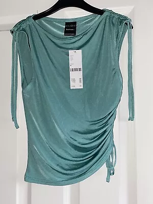 Iets Frans Woman’s Top BNWT Size Medium Rouched Athlesuire Travel Holiday  • £15