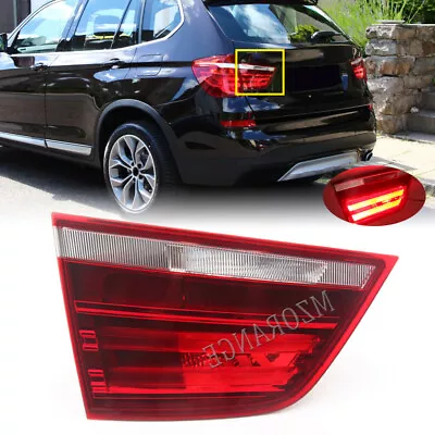 Inner Left Driver Tail Light For BMW X3 F25 2011 12 13 14 15-2017 Rear Lamp Red • $93