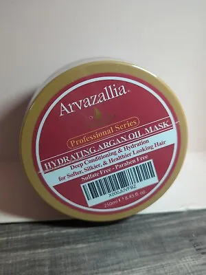 Arvazallia Hydrating Argan Oil Mask  HAIR MASK Deep Conditioner 8.45oz New  • $12.89