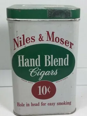 Vintage Niles Moser Hand Blend Cigars 10 Cents Collectable Fast Free Shipping! • $14.88