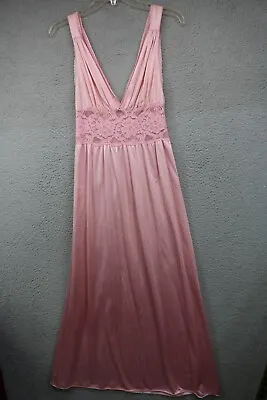 Vanity Fair Vintage Nylon Pajama Gown-Size Small • $8.99