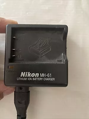 OEM Genuine Nikon MH-61 OEM Battery Charger Adapter For P90 P100 P500 P510 P520 • $11.96