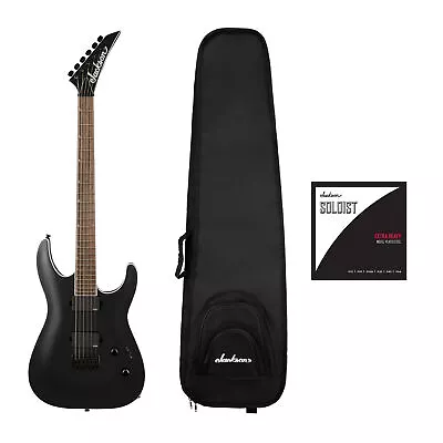 Jackson X Series Soloist SLA6 Electric Guitar Satin Black With Bag And Strings • $929.99