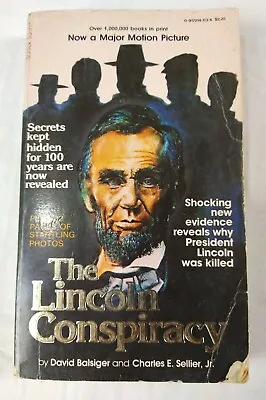 The Lincoln Conspiracy 1977 Vintage Paperback By David Balsiger • $7.99